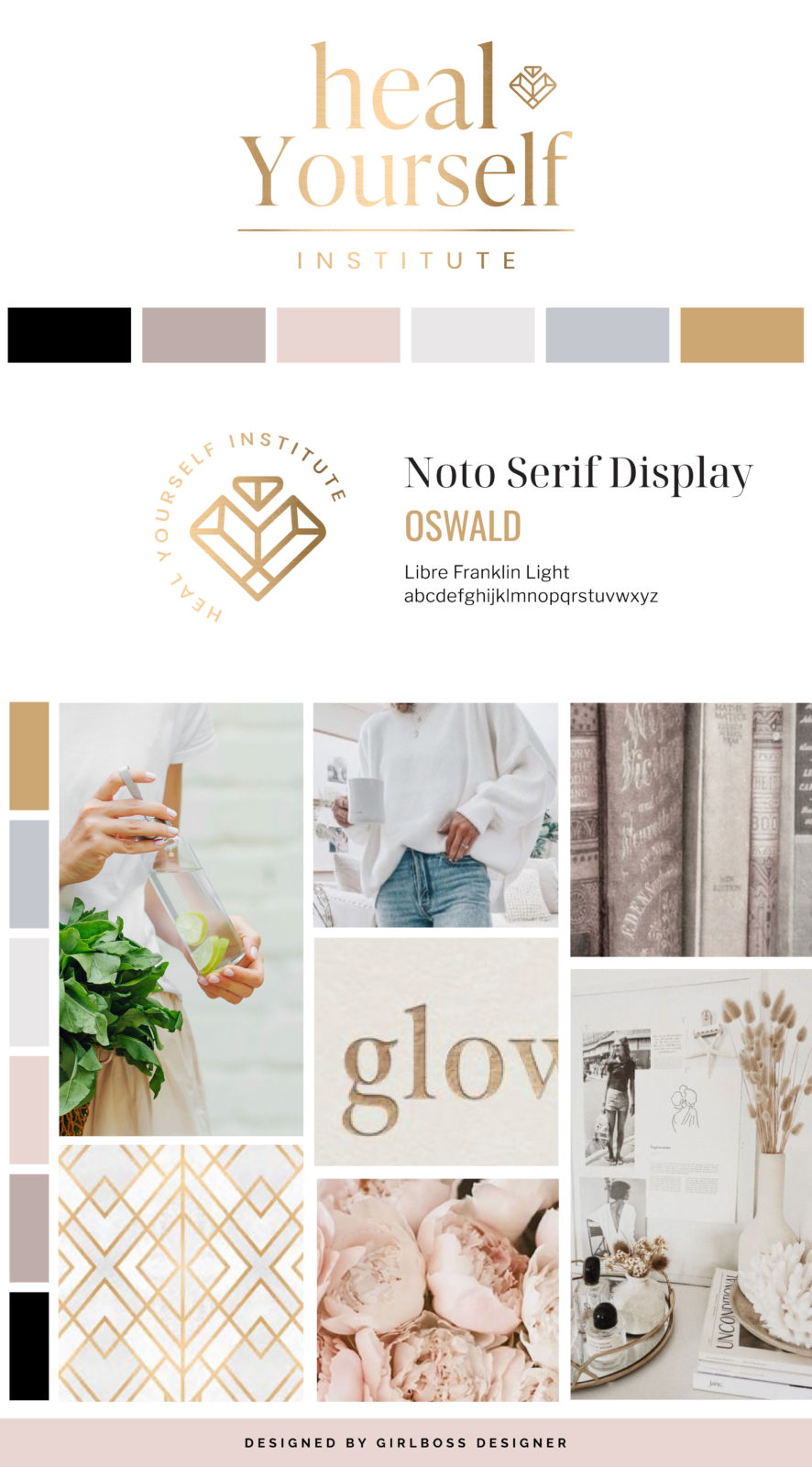 Luxurious, Natural, Sophisticated and Chic Branding for a Wellness ...